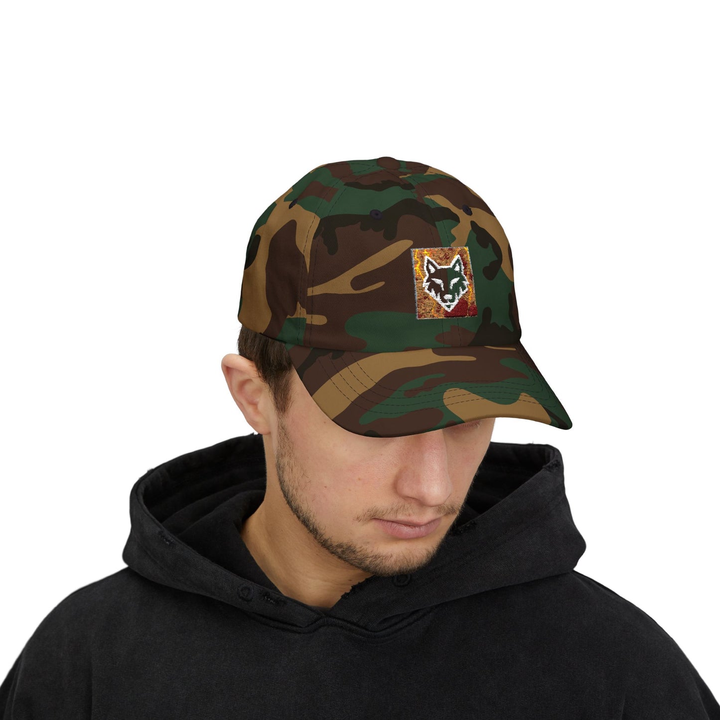 Camo Dad Cap | Stylish Outdoor Hat for Dads | Gift for Father's Day, Camping, Fishing, Hiking, Casual Wear