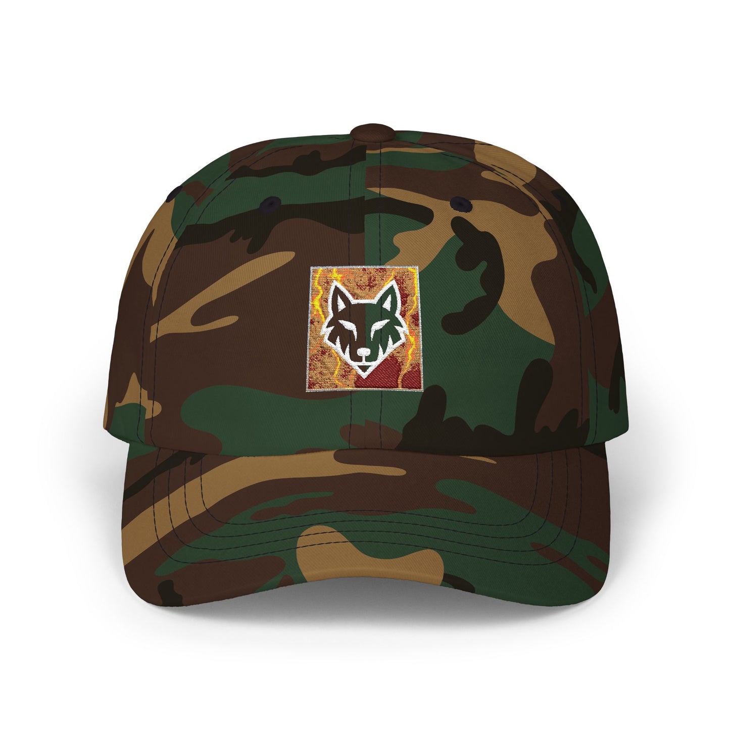 Camo Dad Cap | Stylish Outdoor Hat for Dads | Gift for Father's Day, Camping, Fishing, Hiking, Casual Wear