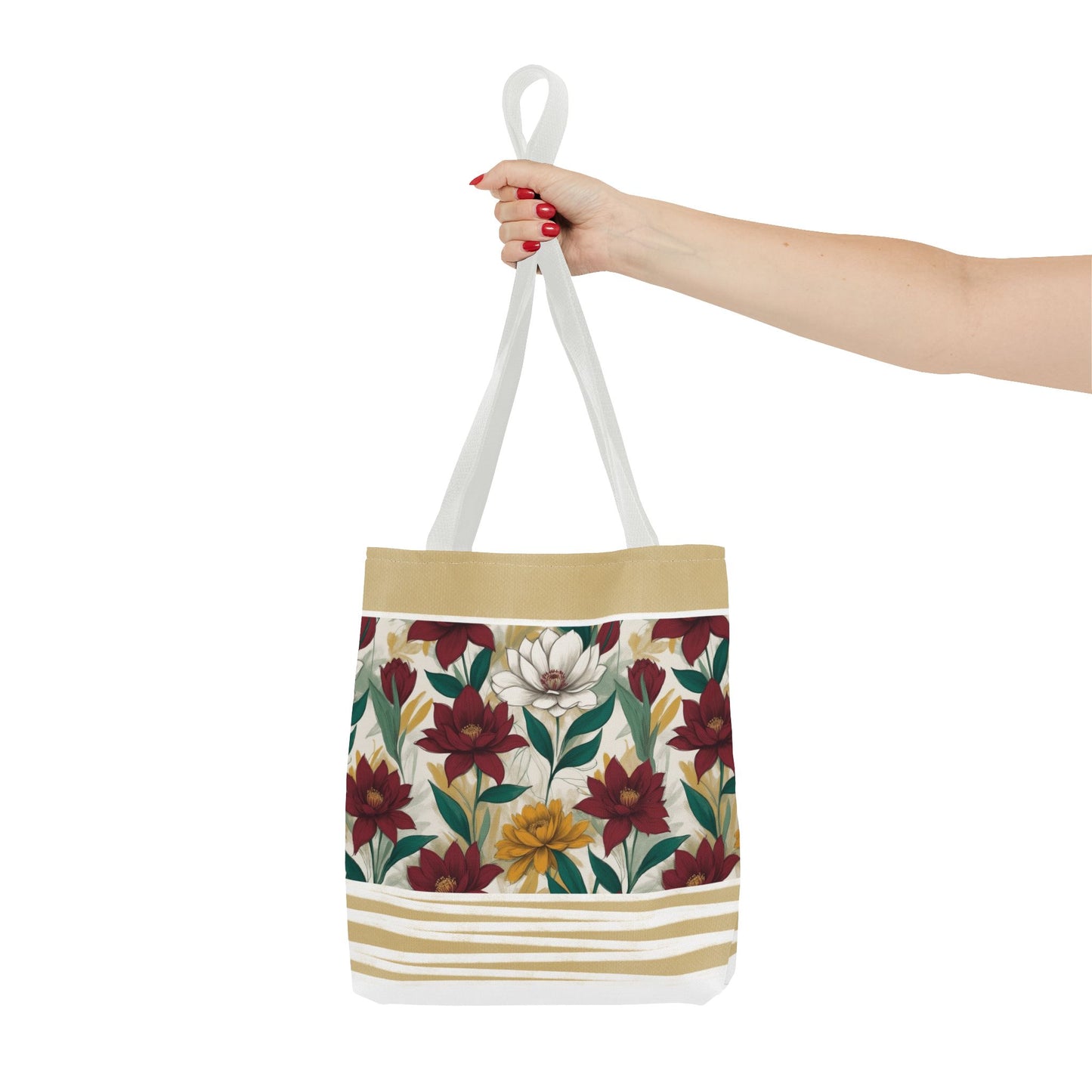 Floral Tote Bag - Stylish and Versatile for Everyday Use