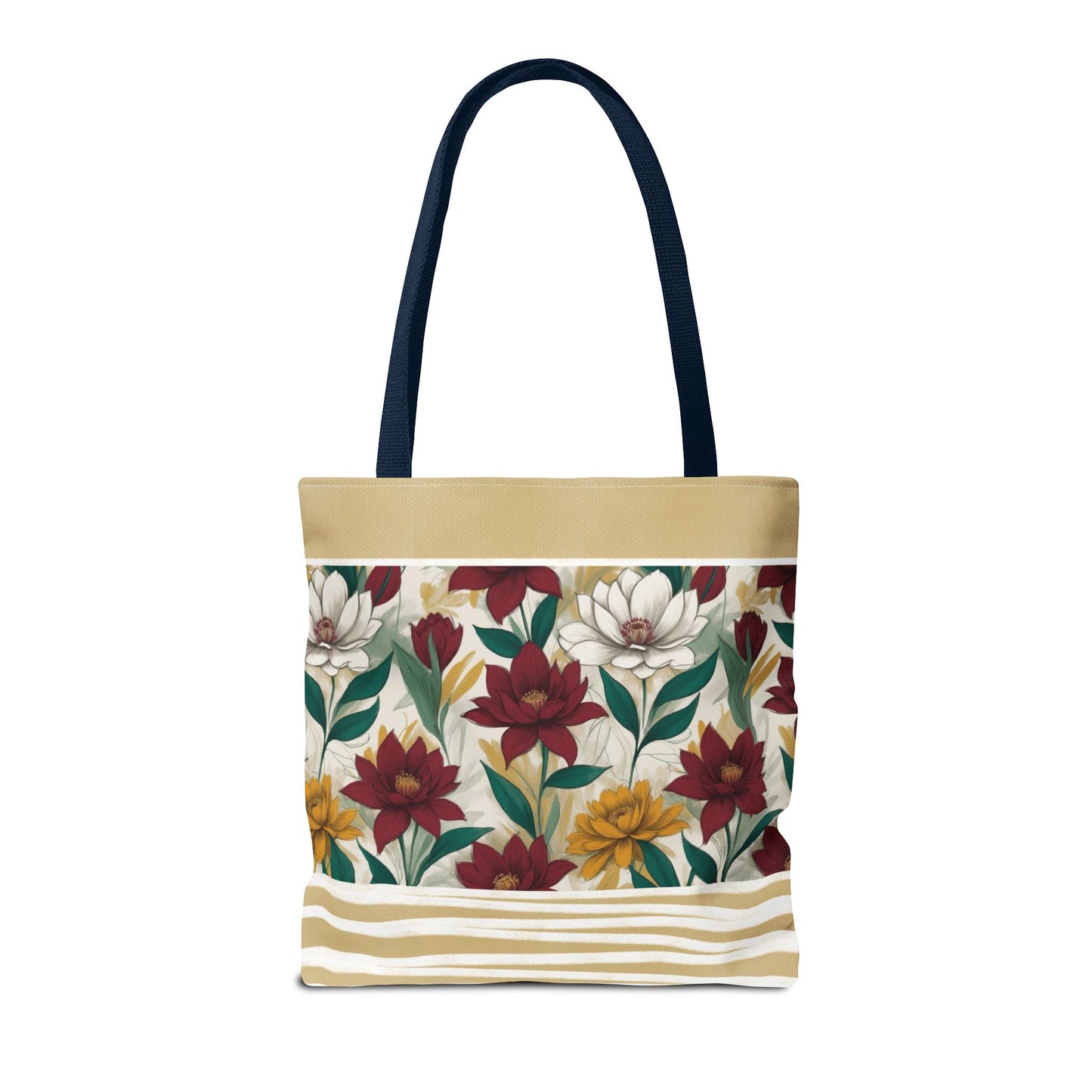 Floral Tote Bag - Stylish and Versatile for Everyday Use