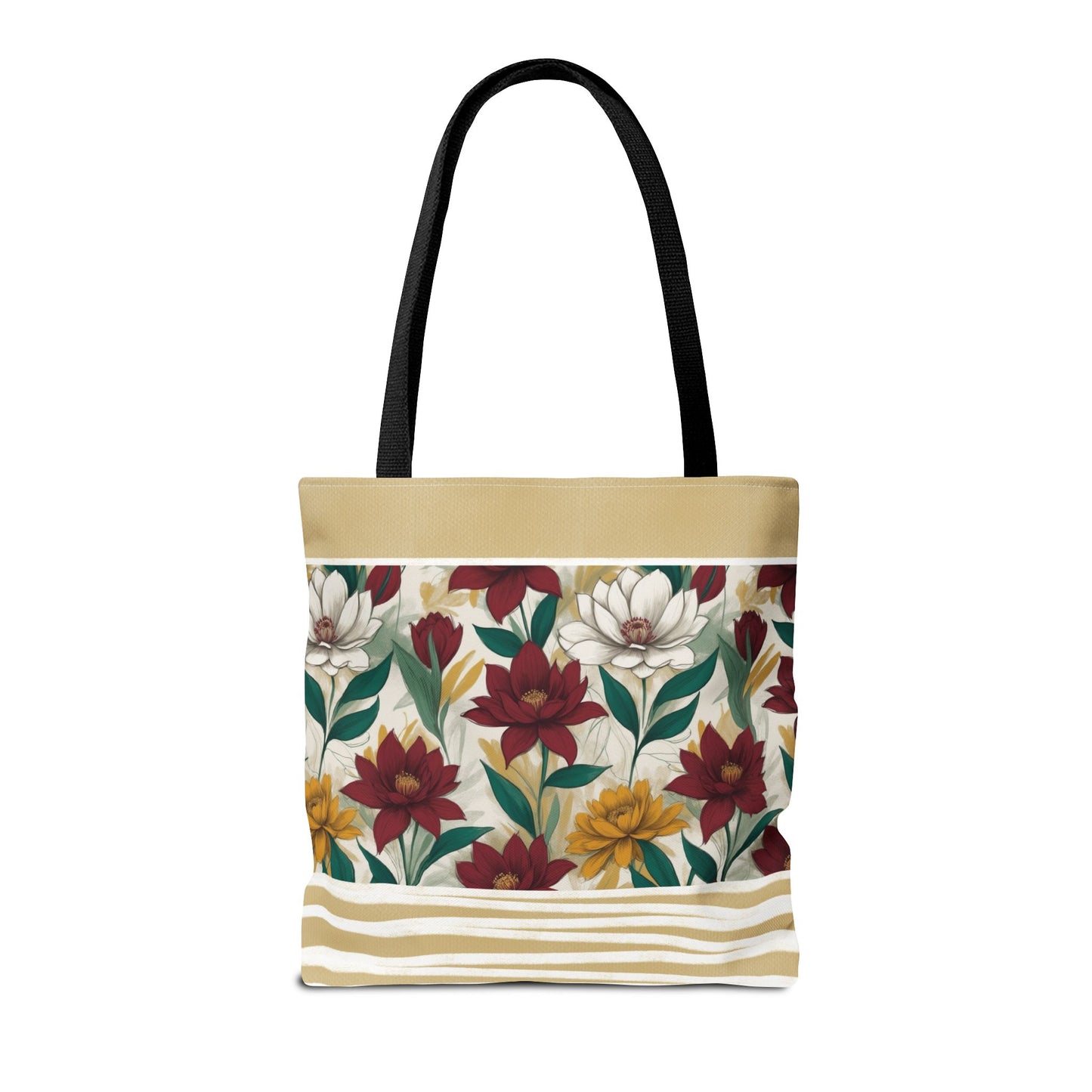 Floral Tote Bag - Stylish and Versatile for Everyday Use