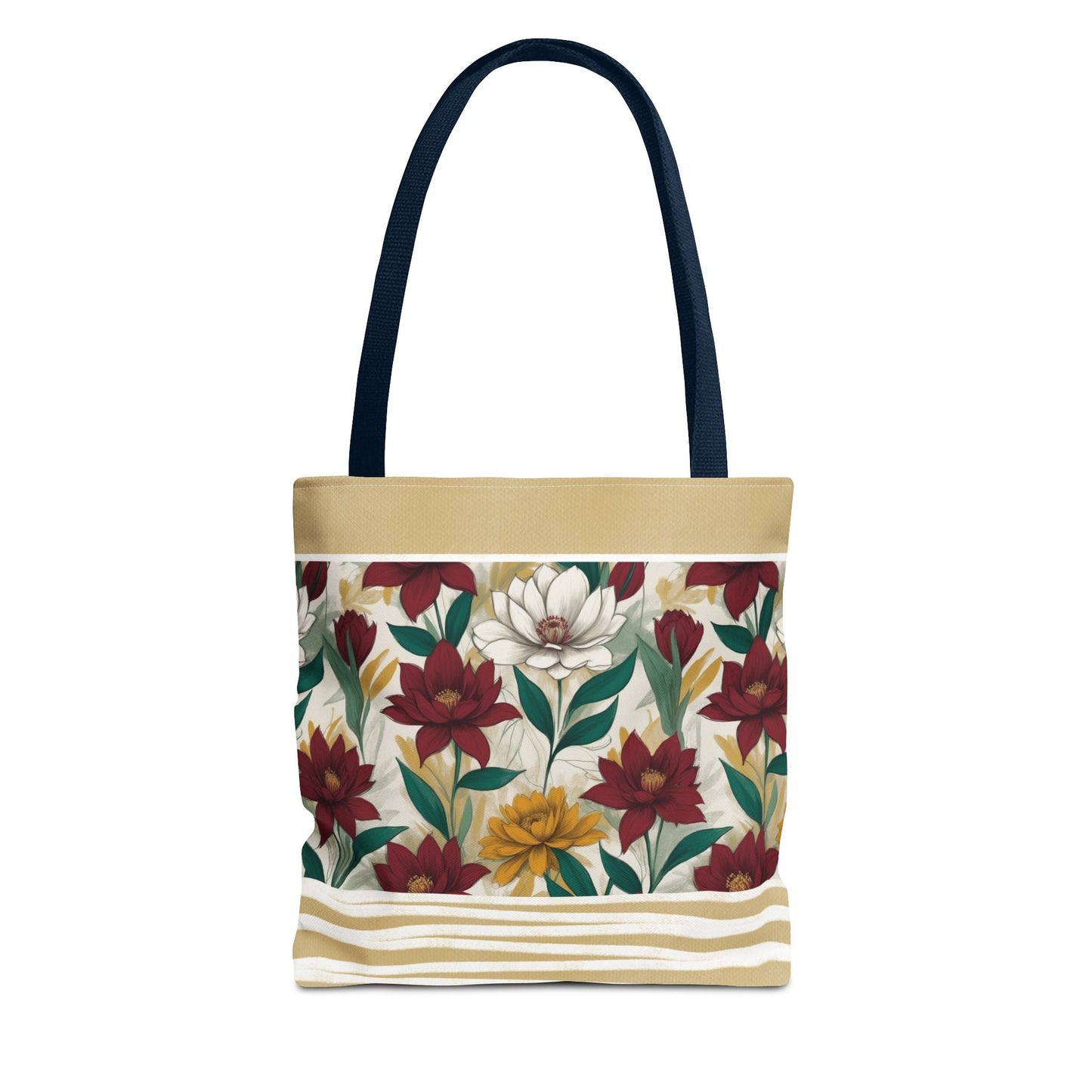 Floral Tote Bag - Stylish and Versatile for Everyday Use - Buimen studio