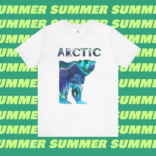 Arctic Adventure Unisex Tee - Cosmic Polar Bear & Arctic Vibes, Nature Lover Shirt, Gift for Animal Lovers, Eco Conscious Fashion, [...]