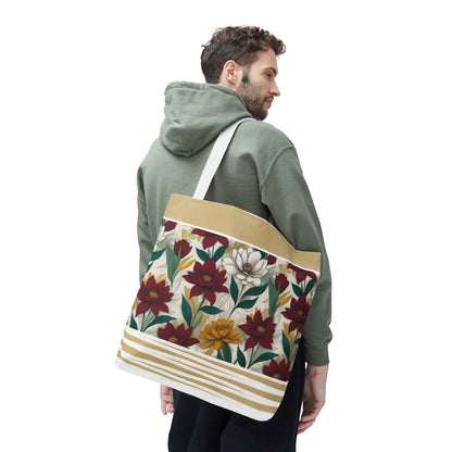 Floral Tote Bag - Stylish and Versatile for Everyday Use