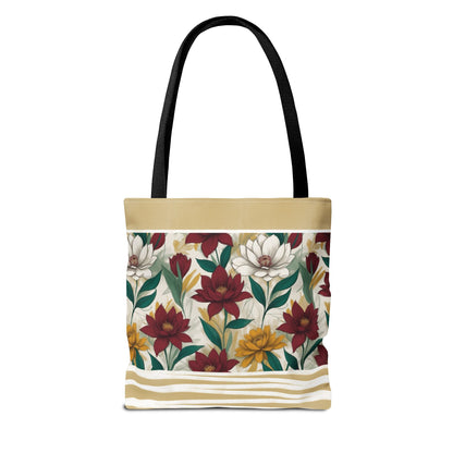 Floral Tote Bag - Stylish and Versatile for Everyday Use