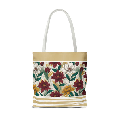 Floral Tote Bag - Stylish and Versatile for Everyday Use