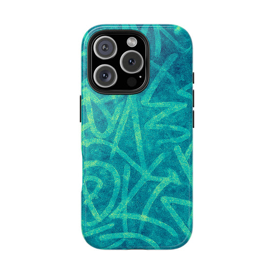 Vibrant Graffiti Phone Case - Tough & Durable, Stylish Smartphone Cover, Unique Gift for Teens and Adults, Perfect for Everyday Use