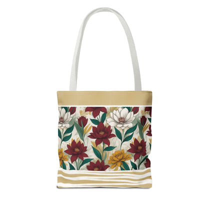 Floral Tote Bag - Stylish and Versatile for Everyday Use