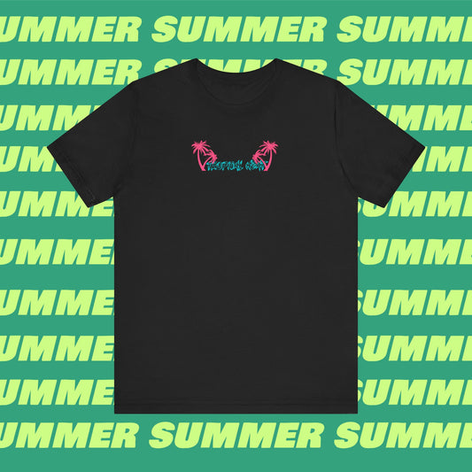 Stylish Summer Tee, Unisex Summer Shirt, Beach Party Tee, Tropical Heat Tee, Perfect for Vacations, Casual Wear