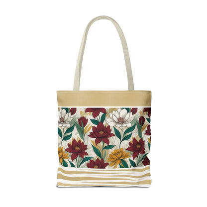 Floral Tote Bag - Stylish and Versatile for Everyday Use