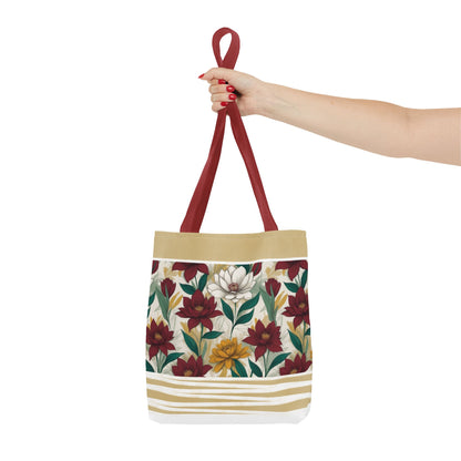 Floral Tote Bag - Stylish and Versatile for Everyday Use