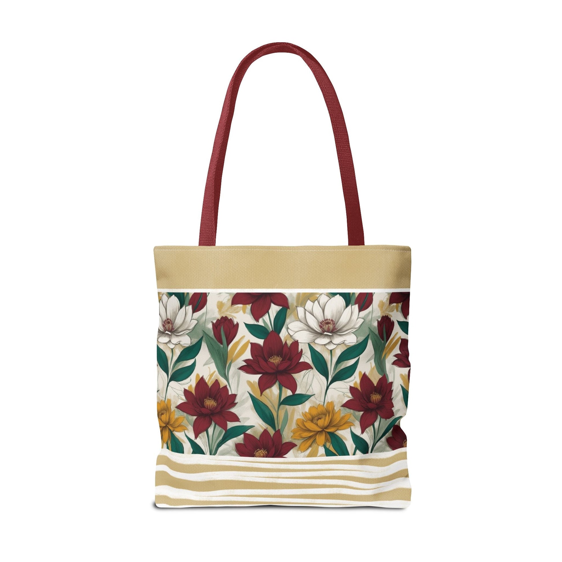 Floral Tote Bag - Stylish and Versatile for Everyday Use - Buimen studio