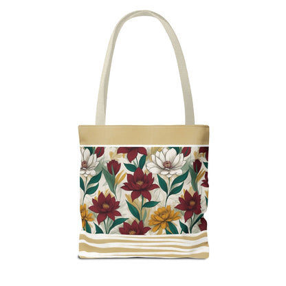 Floral Tote Bag - Stylish and Versatile for Everyday Use - Buimen studio