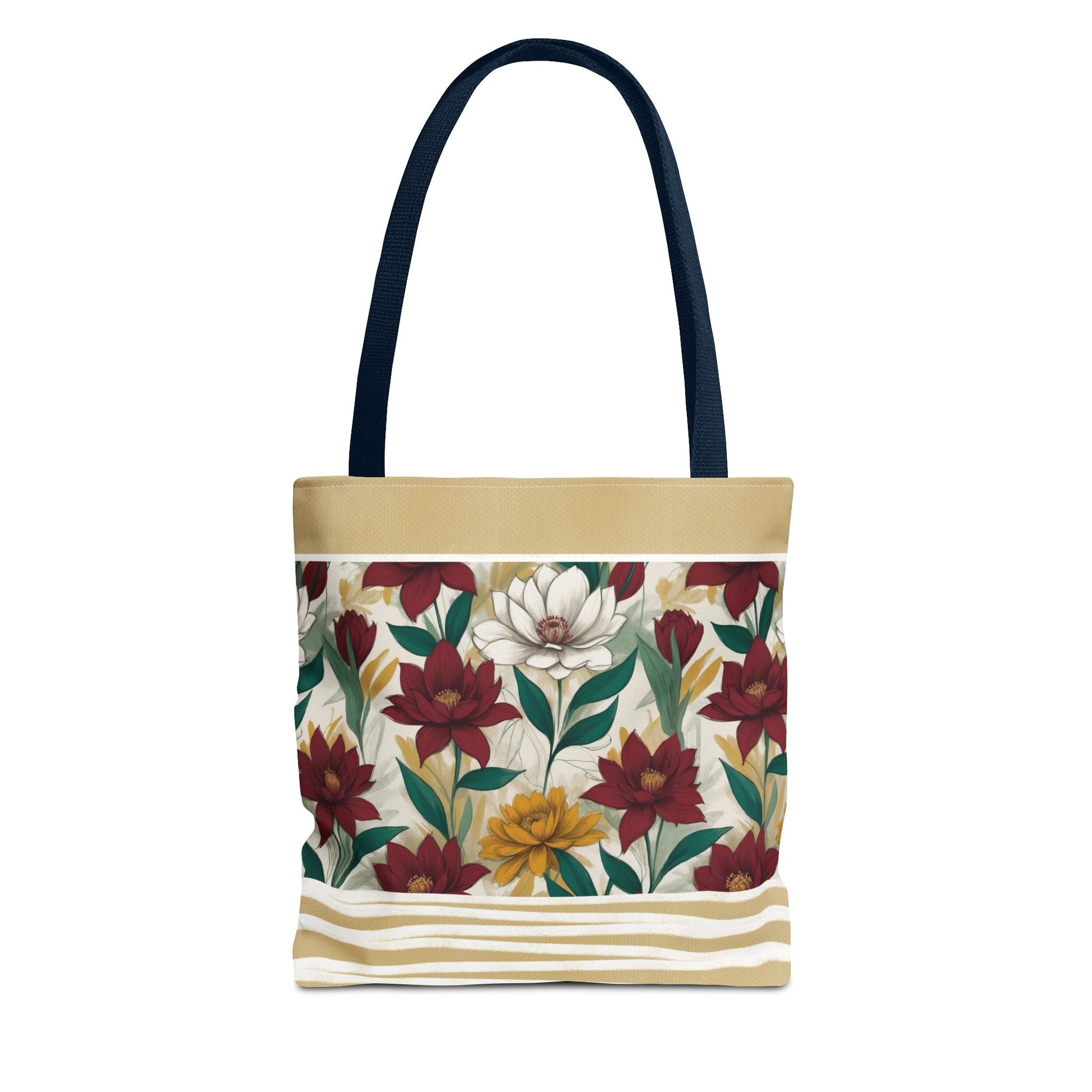 Floral Tote Bag - Stylish and Versatile for Everyday Use - Buimen studio